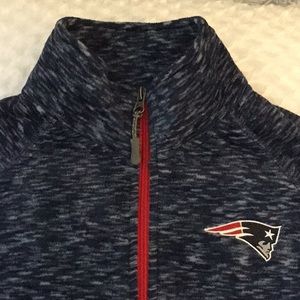 NE Patriots full zip fleece